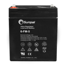 Sunpal 12V 5AH Bleikristallbatterie Wechselrichter mit wettbewerbsfähigem Preis